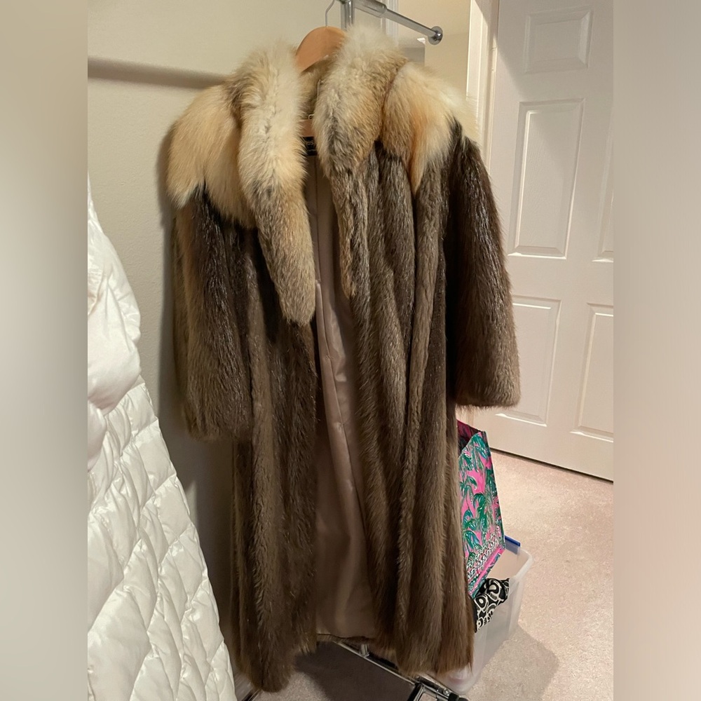 Fur Full length coat